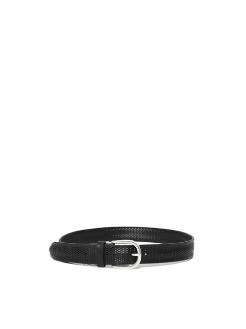 Cintura Bull Soft 3 cm in cuoio Nero ORCIANI | U08402 BUSNER